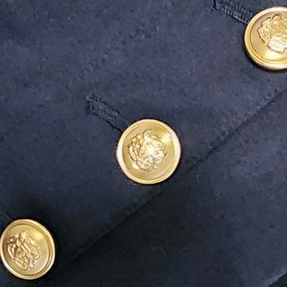 New Sailor Casual Wide Leg Pants with gold  front Buttons 👖 💙⛴️ - Picture 7 of 9